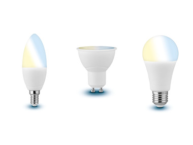 Livarno Home Leuchtmittel, Lichtfarbensteuerung, Zigbee Smart Home