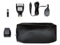 Ein Remington Trimmer-Set mit Aufsätzen, Ladegerät und Etui.