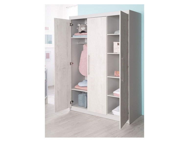 »Maren Schrank 2« Bett, Wickelkommode, roba Kinderzimmerset -