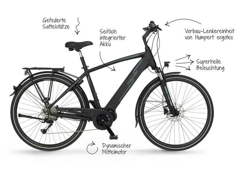 Gehe zu Vollbildansicht: FISCHER E-Bike Trekking »Viator 4.0i«, 28 Zoll Modell 2021 - Bild 22