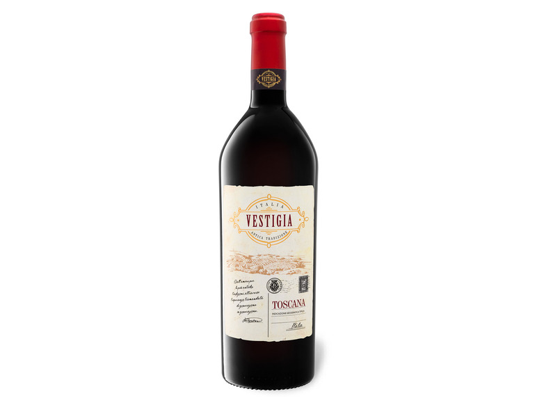 [2024 sehr beliebt] IGT halbtrocken, Toscana 2017 Rotwein Vestigia