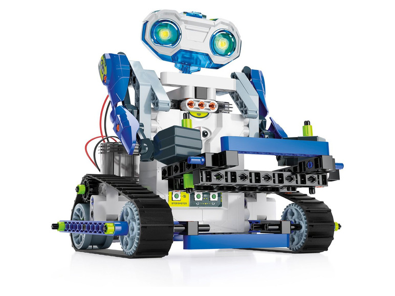 Gehe zu Vollbildansicht: Clementoni Robotik-Labor »RoboMaker Starter«, über 200 Bauteile, ab 8 Jahren - Bild 1