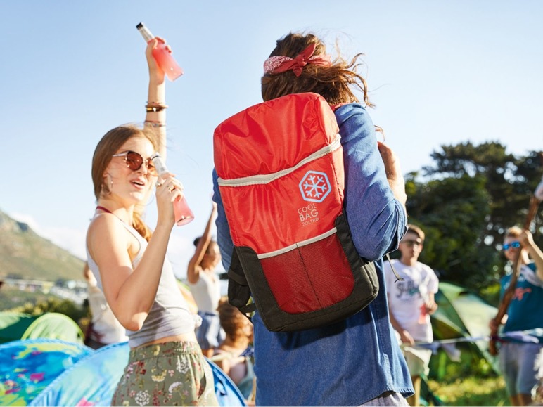 Gehe zu Vollbildansicht: CRIVIT® Kühlrucksack, 20 l Volumen, kühlt bis zu 6 Stunden, verstellbare Schultergurte - Bild 10