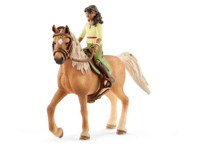 Gehe zu Vollbildansicht: Schleich Horse Club 42414 »Horse Club Sarah & Mystery«, mit 2 Figuren, ab 5 Jahren - Bild 1