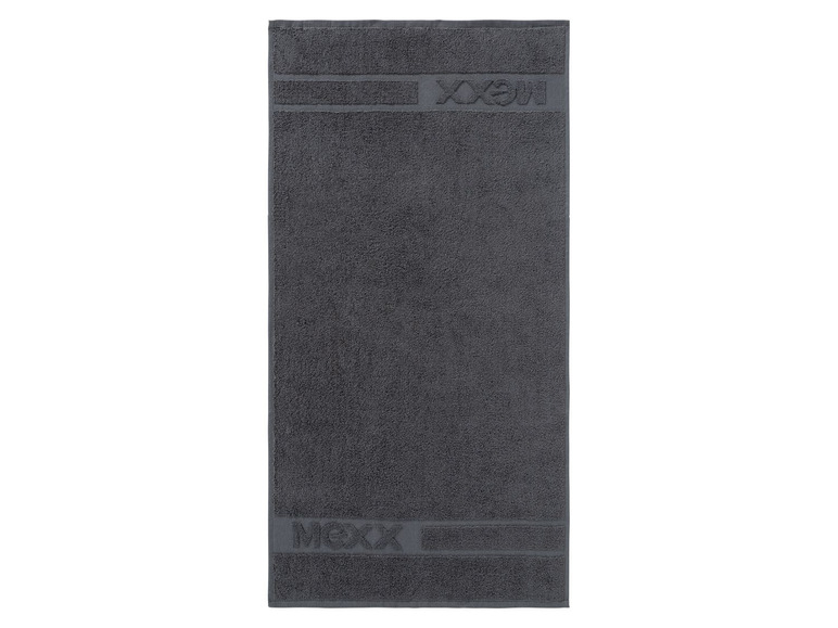 Gehe zu Vollbildansicht: Mexx Home Handtuch, 50 x 100 cm, geprägter Marken-Schriftzug, mit Baumwolle - Bild 2