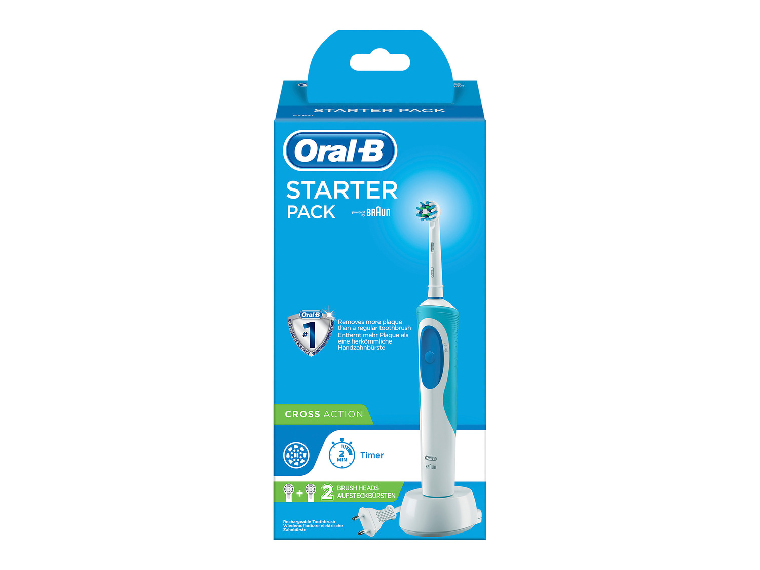 Oral-B Starter Pack LIDL Elektrische Zahnbürste 