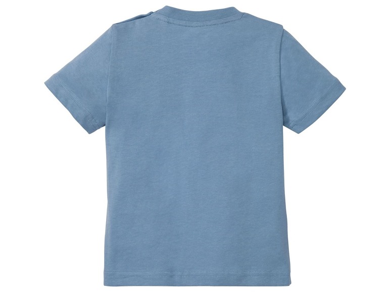 Gehe zu Vollbildansicht: LUPILU® Kleinkinder T-Shirts Jungen, 4 Stück, mit Bio-Baumwolle - Bild 4