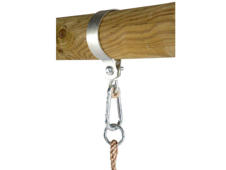Gehe zu Vollbildansicht: Plum® Schaukel Set »Meerkat«, Swing Set mit Soft-Feel-Seilen, aus FSC®-zertifiziertem Holz - Bild 7