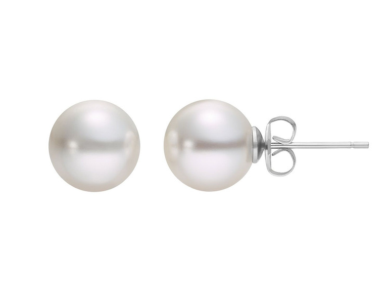 Gehe zu Vollbildansicht: Heideman Perlenohrstecker Ohrringe Damen aus Edelstahl, mit edler Oberfläche - Bild 2