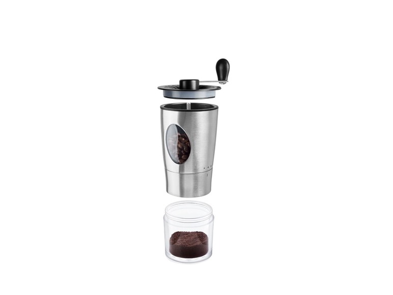 Gehe zu Vollbildansicht: ERNESTO® Kaffeemühle, 65 ml Fassungsvermögen, mit Keramik-Kegelmahlwerk, Auffangbehälter - Bild 3