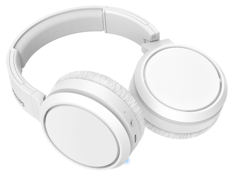Gehe zu Vollbildansicht: PHILIPS Headband - Over-ear Headset mit Bluetooth TAH5205WT/00 - Bild 2