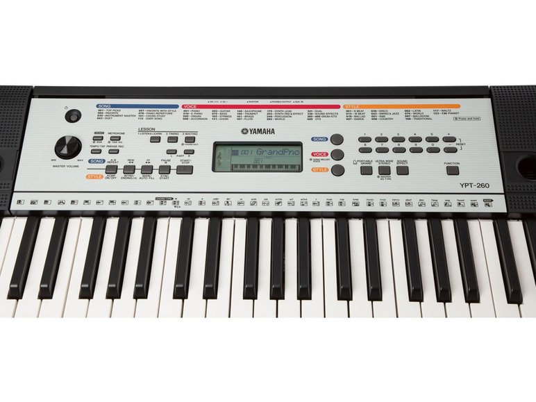 Gehe zu Vollbildansicht: YAMAHA Keyboard »YPT-260« mit 61 Tasten - Bild 5