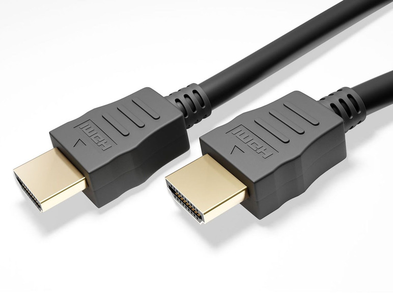 Gehe zu Vollbildansicht: Goobay Ultra High-Speed HDMI™ Kabel mit Ethernet, 8K, schwarz, 2 m - Bild 2