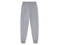 Graue Jogginghose mit elastischem Bund.