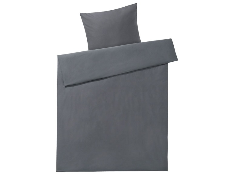Gehe zu Vollbildansicht: MERADISO® Bettwäsche, 135 x 200 cm Deckenbezug, in Perkal, aus reiner Bio-Baumwolle - Bild 3