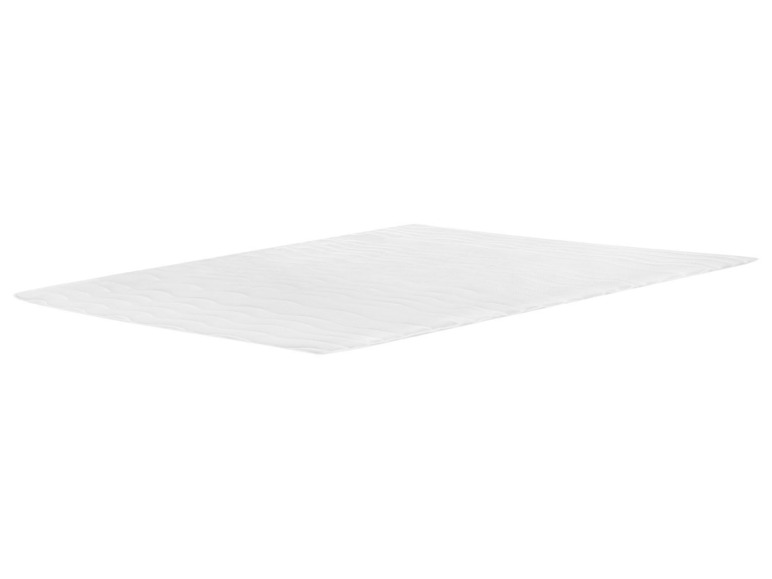 Gehe zu Vollbildansicht: MERADISO® Matratzenauflage, 160 x 200 cm, mit Eckgummis, Oberseite aus Jersey-Doppeltuch - Bild 1