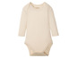 Ein Lupilu Baby-Body mit langen Ärmeln.
