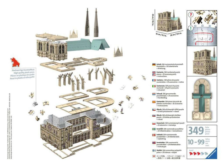 Gehe zu Vollbildansicht: Ravensburger Notre Dame de Paris - Bild 2
