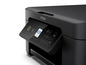 Ein schwarzer Epson-Drucker mit Touchscreen-Display.