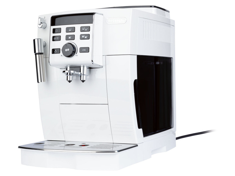 Gehe zu Vollbildansicht: Delonghi Kaffeevollautomat »ECAM13.123.W«, super kompakt, weiß - Bild 1