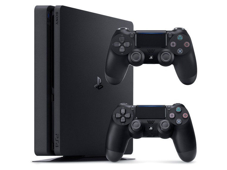 Gehe zu Vollbildansicht: SONY PlayStation 4 Slim 1 TB inkl. FIFA 19 Bundle schwarz - Bild 2