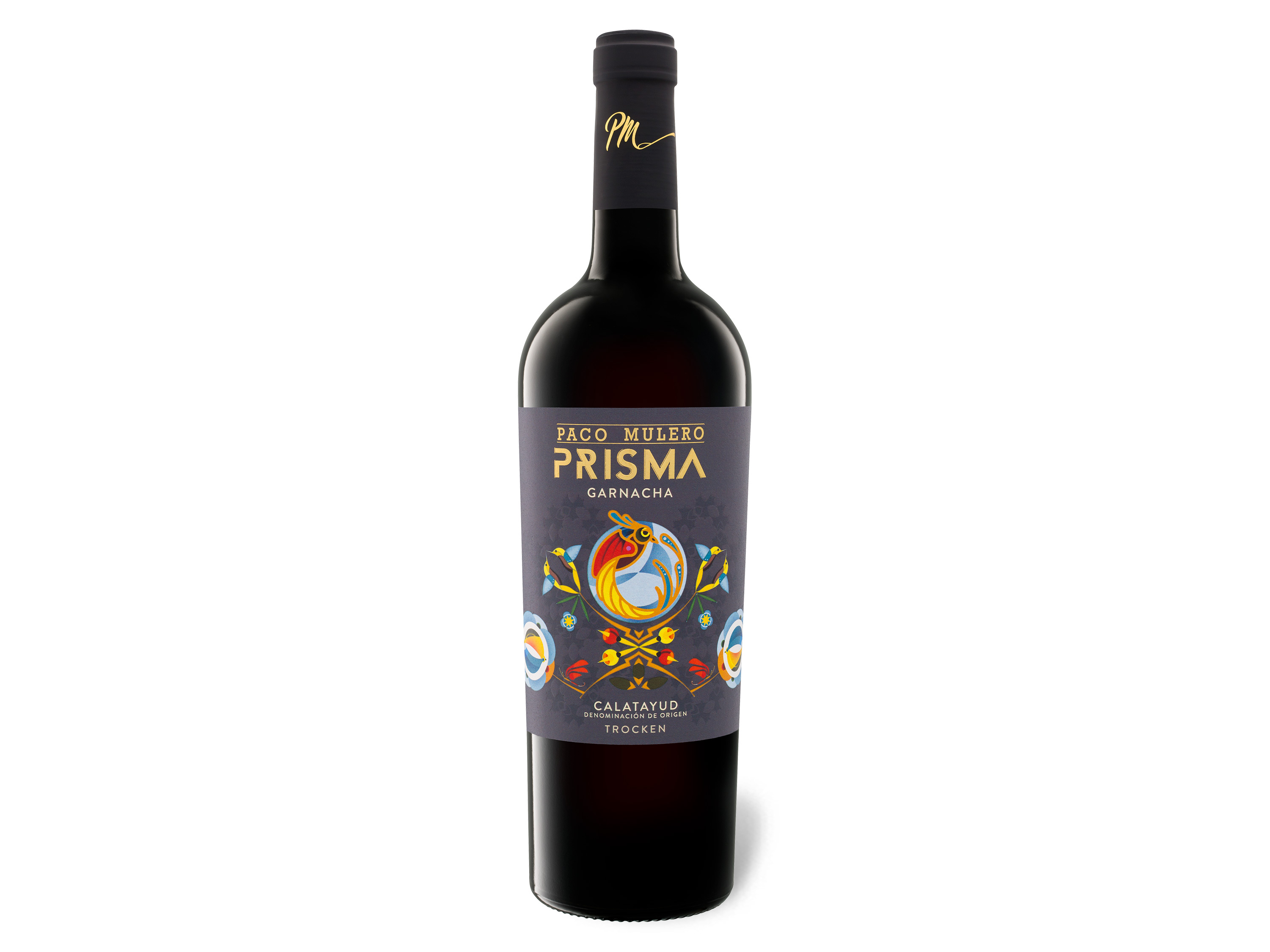 Paco Mulero Prisma Garnacha Calatayud DO trocken, Rotwein 2019 Wein & Spirituosen Lidl DE
