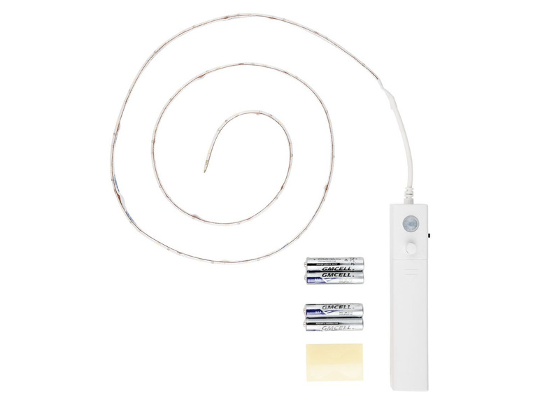 Gehe zu Vollbildansicht: LIVARNO LUX® LED-Lichtband, mit Bewegungssensor, 1 m Länge, individuell kürzbar - Bild 2