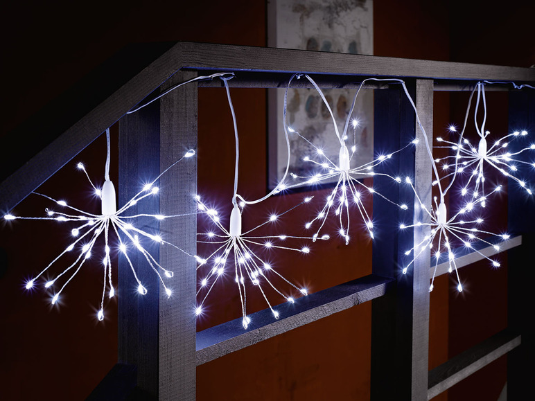 Gehe zu Vollbildansicht: LIVARNO home Lichterkette Dandelion, mit 200 LEDs - Bild 8