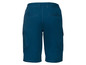 Dunkelblaue Cargo-Shorts mit Taschen.