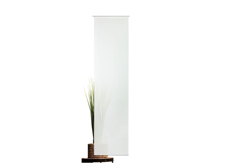 Gehe zu Vollbildansicht: mydeco Schiebevorhang »Basic«, 60 x 300 cm, halbtransparent, modern und leicht - Bild 3