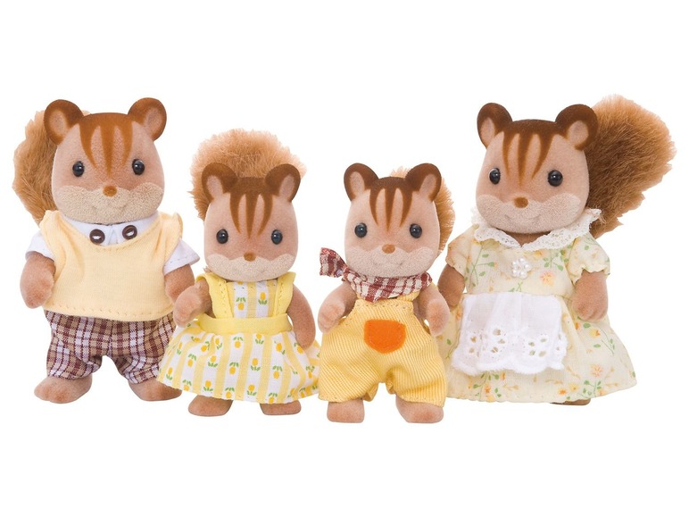 Gehe zu Vollbildansicht: Sylvanian Families Walnuss Eichhörnchen Familie - Bild 3