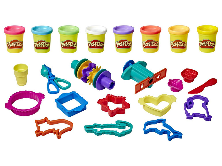 Gehe zu Vollbildansicht: Play Doh Großes Knetset mit Aufbewahrungsbox - Bild 3