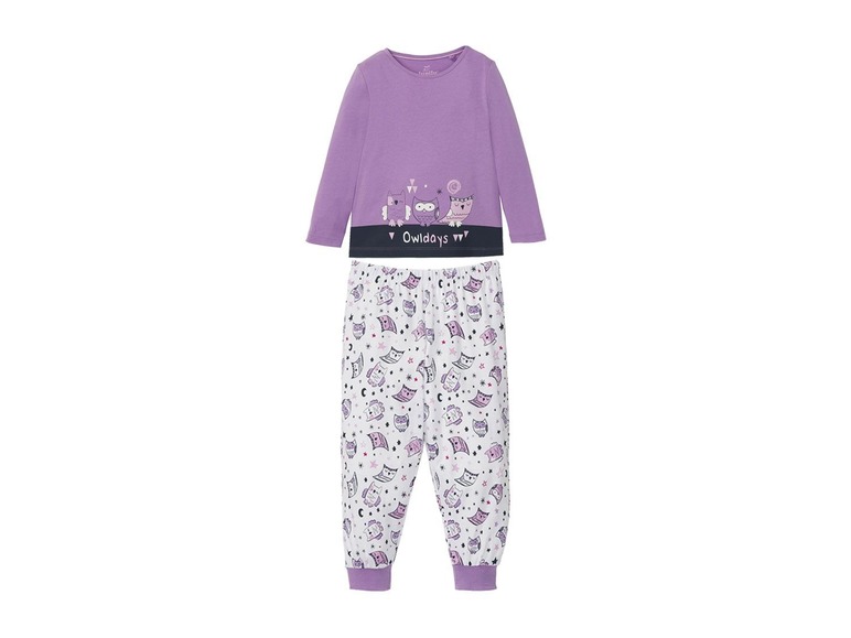 Gehe zu Vollbildansicht: LUPILU® Kleinkinder Mädchen Pyjama - Bild 2