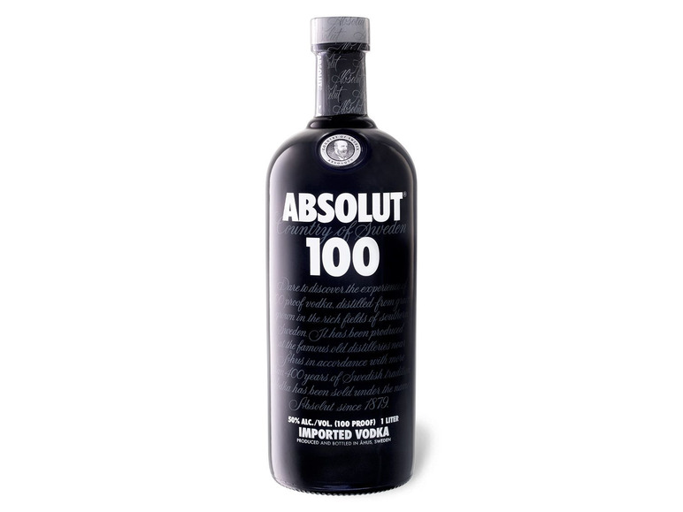 Gehe zu Vollbildansicht: ABSOLUT Vodka 100 50% Vol - Bild 1