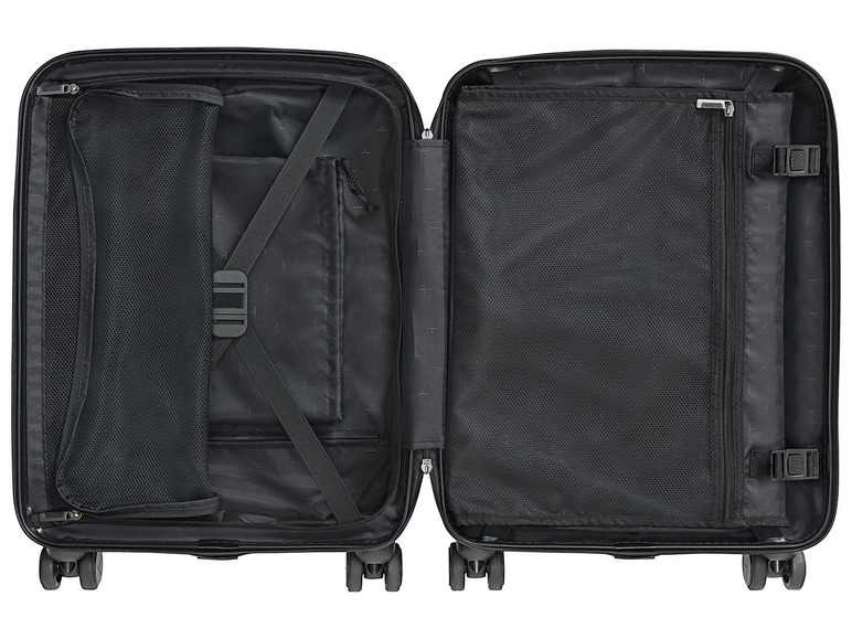 Gehe zu Vollbildansicht: TOPMOVE® Handgepäckkoffer 33L schwarz - Bild 9