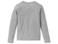 Ein graues Langarmshirt für Kinder.