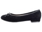Schwarze Ballerinas mit Schleife