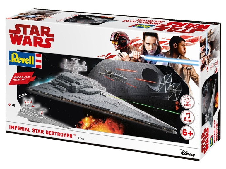 Gehe zu Vollbildansicht: Revell Build & Play Star Wars "Imperial Star Destroyer" - Bild 6