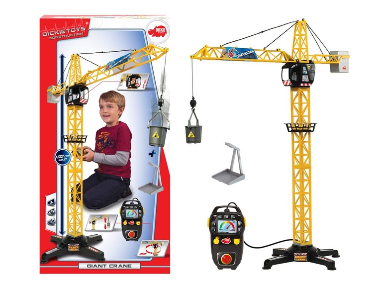 Gehe zu Vollbildansicht: DICKIE Spielzeugkran Giant Crane - Bild 5