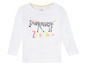 Weißes Langarmshirt mit Zebra-Print und dem Text 'Z is for Zebra'.