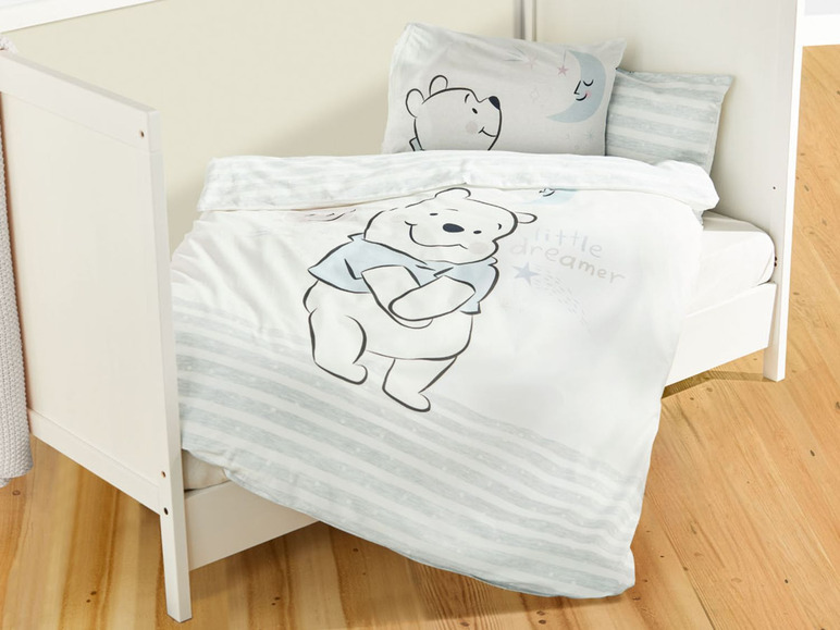 Gehe zu Vollbildansicht: Baby Edel-Renforcé Bettwäsche, 135 x 100 cm - Bild 10