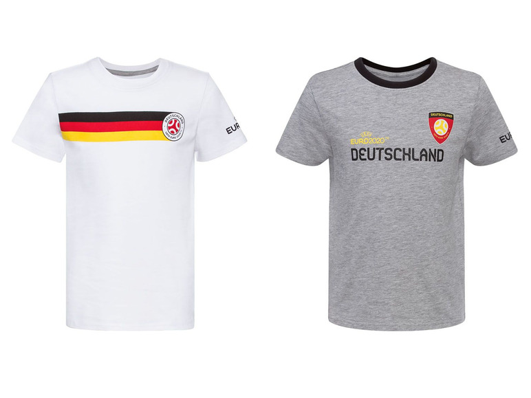 Gehe zu Vollbildansicht: T-Shirt Jungen, Deutschland UEFA Fußball EM - Bild 1