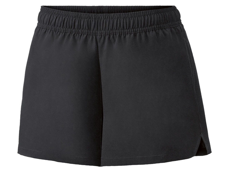 Schwarze Damen-Shorts.