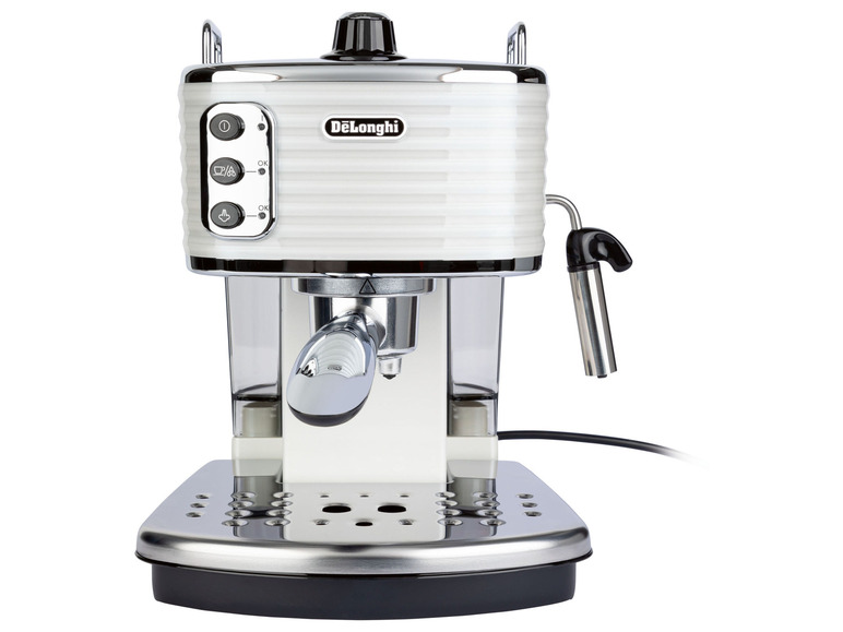 Gehe zu Vollbildansicht: Delonghi Scultura Siebträger Espresso Maschine ECZ351.BK - Bild 1
