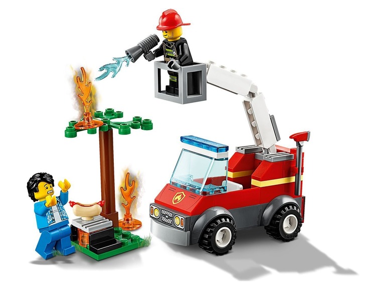 Gehe zu Vollbildansicht: LEGO® City 60212 Feuerwehr beim Grillfest - Bild 4