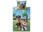 Ein Paw Patrol Bettbezug mit Chase und Marshall.