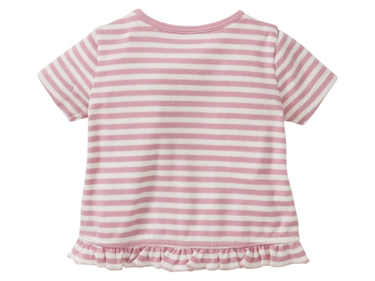 Gehe zu Vollbildansicht: LUPILU® PURE COLLECTION 3 Baby Mädchen T-Shirts - Bild 3