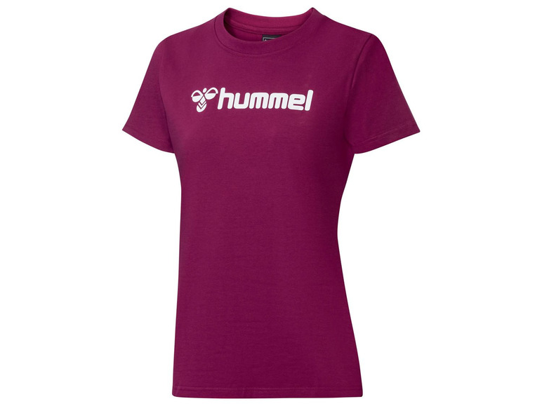Gehe zu Vollbildansicht: Hummel T-Shirt Damen, Regular Fit, mit Baumwolle - Bild 2