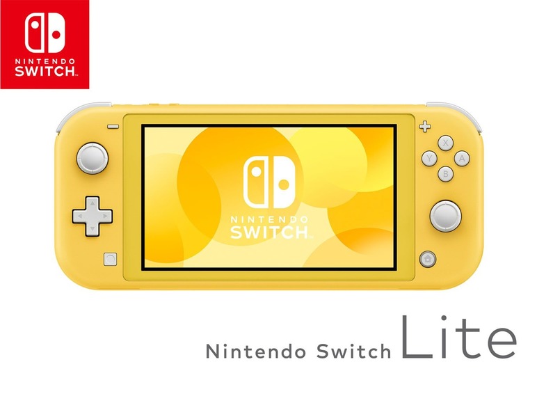 Gehe zu Vollbildansicht: Nintendo Switch Lite Konsole Gelb - Bild 2