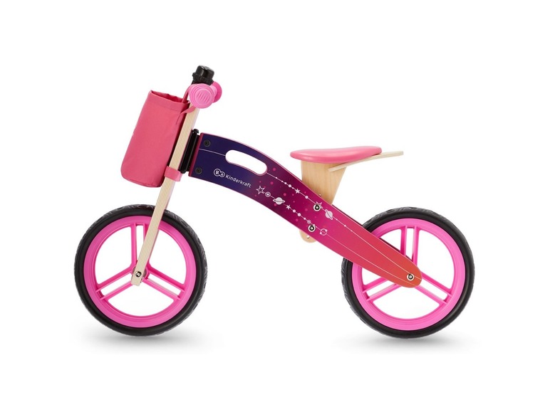 Gehe zu Vollbildansicht: Kinderkraft Laufrad »Runner«, höhenverstellbar, mit Klingel, Lenkertasche und Gummigriffen - Bild 20